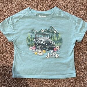 Jeep Blue Short Sleeve Graphic Tee